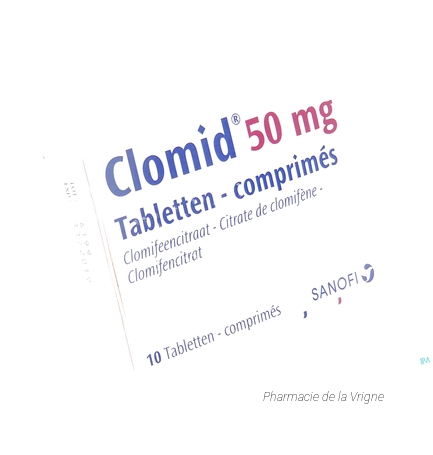 Clomid générique clomifène 50mg